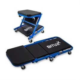 lezanka-warsztatowa-2w1-skladana-na-kolkach-taboret-do-garazu-bituxx