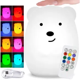 lampka-led-nocna-mis-silikonowa-sterowana-dotykiem-pilotem-dla-dzieci