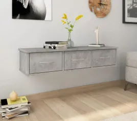 polka-wiszaca-z-szufladami-szary-beton-88-cm