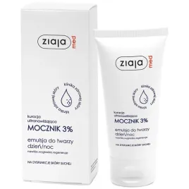ziaja-med-emulsja-do-twarzy-ultranawilzajaca-kuracja-z-mocznikiem-3percent-50ml
