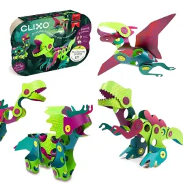 clixo-dinozaury-komplet-22-magnetycznych-elementow