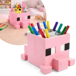 organizer-minecraft-swinka-biurkowy-dla-dzieci-z-przegrodkami-eko-polski