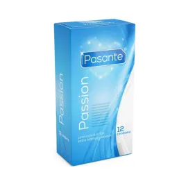 pasante-ribbed-passion-condoms-12-pcs