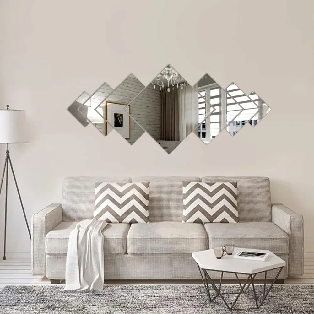 dekoracyjne-lustro-akrylowe-romby-stan-nowy