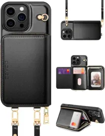 ocase-etui-skorzane-do-iphone-16-pro-z-portfelem-pasek-rfid-czarne