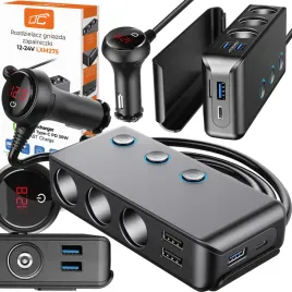 rozdzielacz-rozgaleznik-zapalniczki-szybka-ladowarka-samochodowa-usb-qc-pd