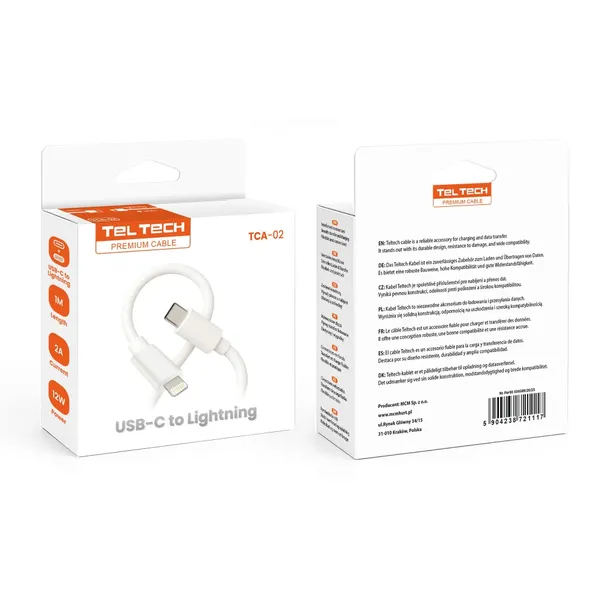 teltech-kabel-typ-c-lightning-2a-20w-1m-bialy-tca-02-zlacza-usb-typ-c-apple-lightning