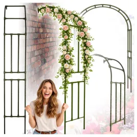 pergola-ogrodowa-na-kwiaty-lukowa-na-roze-pnacza-bluszcz-metalowa-240-cm