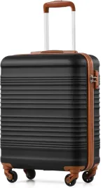 Zdjęcie produktu COOLIFE Walizka kabinowa 55x35x20 cm Ryanair bagaż podręczny TSA 4 kółka