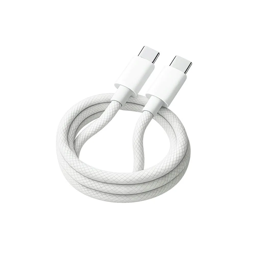 teltech-kabel-typ-c-typ-c-3a-60w-2m-bialy-oplot-tca-06