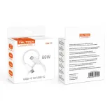 teltech-kabel-typ-c-typ-c-3a-60w-2m-bialy-oplot-tca-06-dlugosc-kabla-2-m
