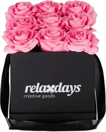 flower-box-sztuczne-roze-rozowe-9szt