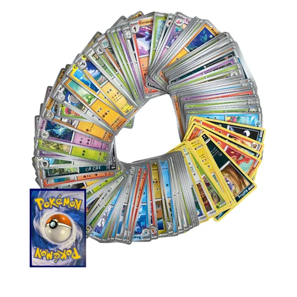 Karty Pokemon TCG 100 Sztuk Oryginalne! Każda Inna! Same Pokemony! NOWE