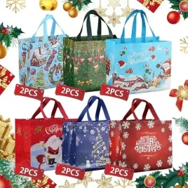 12x-torby-torebki-swiateczne-wielorazowe-materialowe-rozne-wzrory-duze