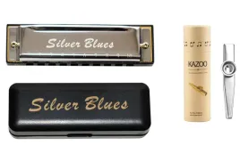 harmonijka-ustna-silver-blues-tonacja-a-dur-kazoo-metalowe-z-etui