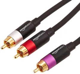 amazon-basics-kabel-audio-rca-cinch-do-wzmacniacza-24-m-czarny