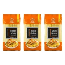 house-of-asia-makaron-ryzowy-z-kurkuma-5-mm-zestaw-3-x-200-g