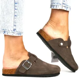 damskie-klapki-skorzane-zamszowe-vinceza-101332-brazowe