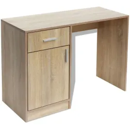biurko-dab-100-x-40-x-73-cm-1-szuflada-1-szafka-mdf-aluminiowe-uchwyty