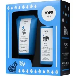 yope-zestaw-men-wood-zel-do-mycia-twarzy-150ml-szampon-do-wlosow-300ml