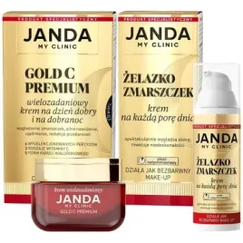 janda-zestaw-krem-wielozadaniowy-gold-c-premium-zelazko-zmarszczek