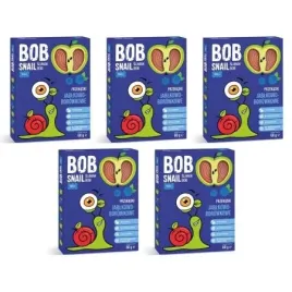 bob-snail-przekaska-jablkowo-borowkowa-zestaw-5-x-60-g