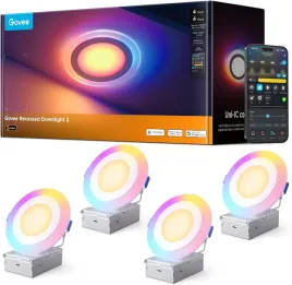 govee-smart-led-reflektory-wpuszczane-11-w-rgbww-4-szt