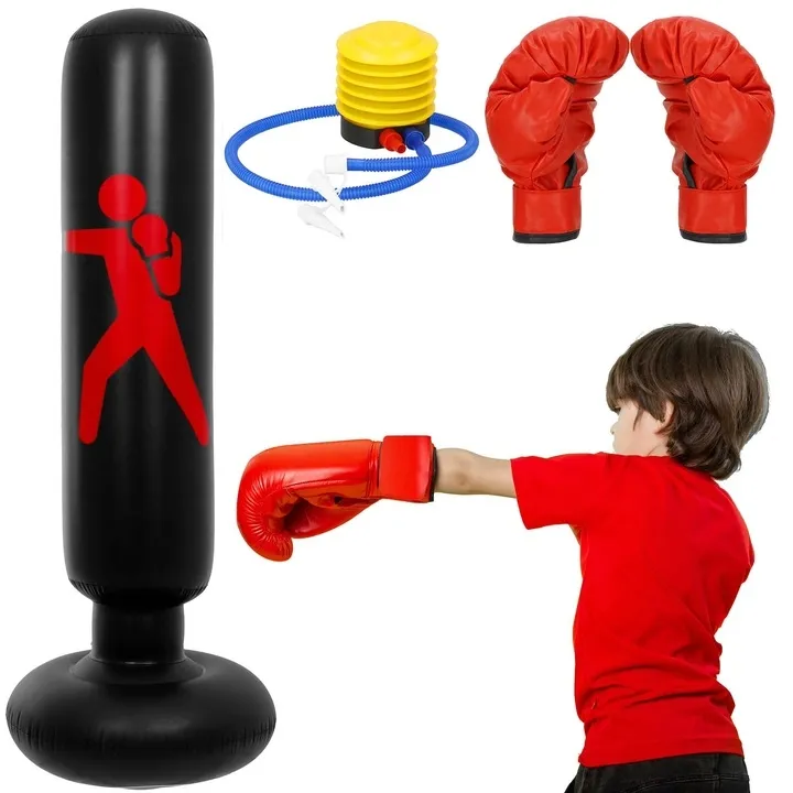 dmuchany-worek-bokserski-treningowy-stojacy-dla-dzieci-mma-rekawice-160cm-stan-nowy