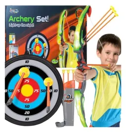 luk-swiecacy-led-tarcza-duzy-zestaw-z-tarcza-dla-dzieci-strzelanie-do-celu
