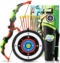 duzy-luk-swiecacy-led-zestaw-strzelecki-strzaly-tarcza-kolczan-bezpieczny