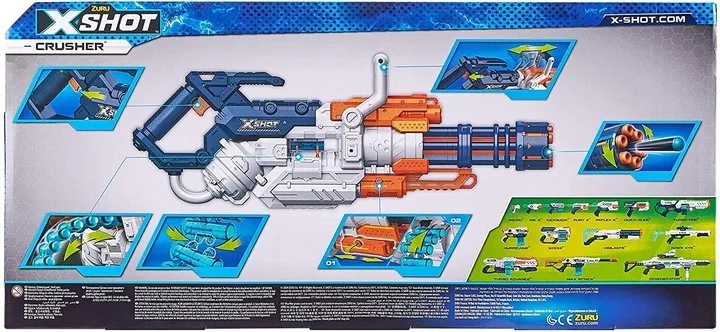 x-shot-karabin-crusher-minigun-konfetti-nerf-marka-x-shot