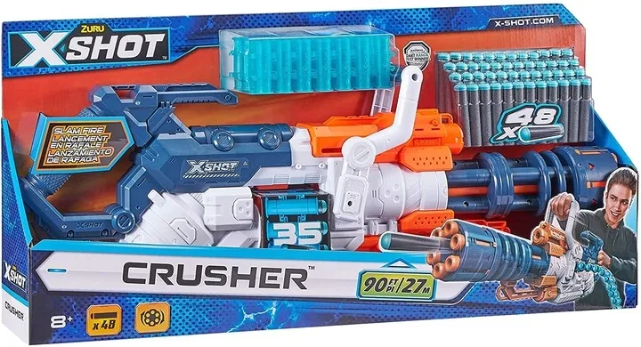 x-shot-karabin-crusher-minigun-konfetti-nerf-kod-producenta-zuru-24x-strzalki-nerf