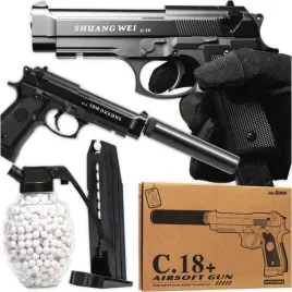 metalowy-pistolet-na-kulki-plastikowe-z-tlumikiem