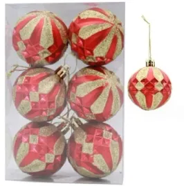 bombki-6-cm-czerwone-w-zlote-romby-6-sztuk