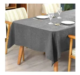 obrus-na-stol-kwadratowy-szary-miekki-wodoodporny-140-x-140cm