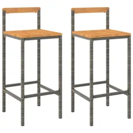 stolki-barowe-2-szt-szary-polirattan-i-lite-drewno-akacjowe