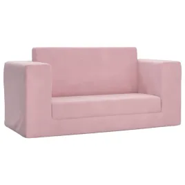 2-os-sofa-dla-dzieci-rozkladana-rozowa-miekki-plusz