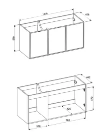 szafka-pod-umywalke-120cm-3-drzwi