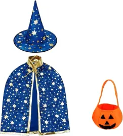 stroj-czarodzieja-peleryna-z-kapeluszem-i-torba-na-cukierki-na-halloween