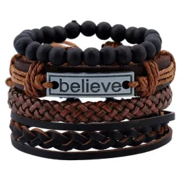 zestaw-set-bransoletek-koraliki-believe