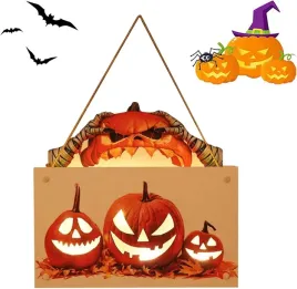 tablica-na-drzwi-drewniana-led-zasilanie-bateriami-halloween