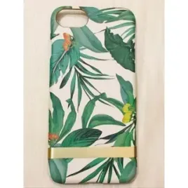 etui-oslona-na-iphone-a-6-7-8-zielone-liscie-ze-zlotym-paskiem