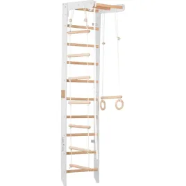 drabinka-gimnastyczna-drazek-do-pokoju-drewniana-cwiczen-regulowany-biala
