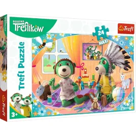 puzzle-trefl-24-elementow-trefl-puzzle-24-maxi-rodzina-treflikow-60x40-24el