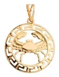 zlota-zawieszka-ze-stali-chirurgicznej-316l-z770-znak-zodiaku-rak