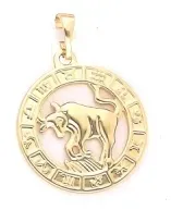 zawieszka-zloty-znak-zodiaku-stal-316l-byk