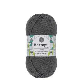 kartopu-baby-natural-cotton-932-szary-100gr-200m-49percent-bawelna-51percent-akryl