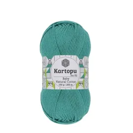kartopu-baby-natural-cotton-418-morski-100gr-200m-49percent-bawelna-51percent-akryl