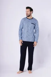 m-max-pizama-jacek-1756-jeans-xl-niebieski