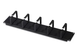 digitus-organizator-kablowy-19-2u-5x-uchwyty-stalowe-85x60-mm-czarny